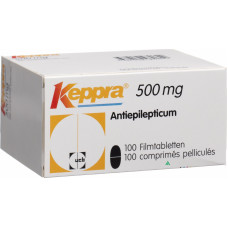 Кеппра 500 мг/100 таблеток